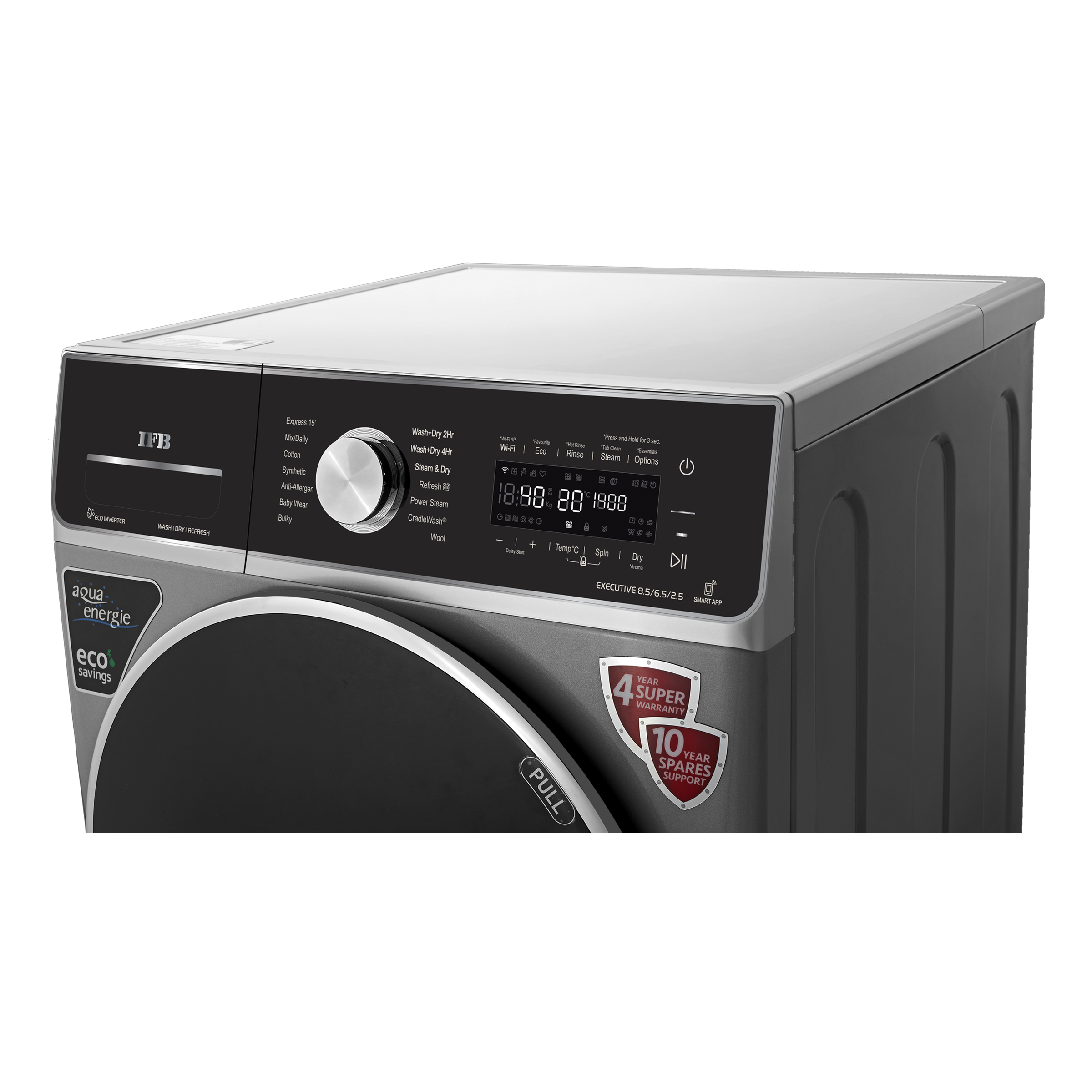 Buy IFB 8.5/6.5 kg 5 Star Inverter Fully Automatic Front Load Washer